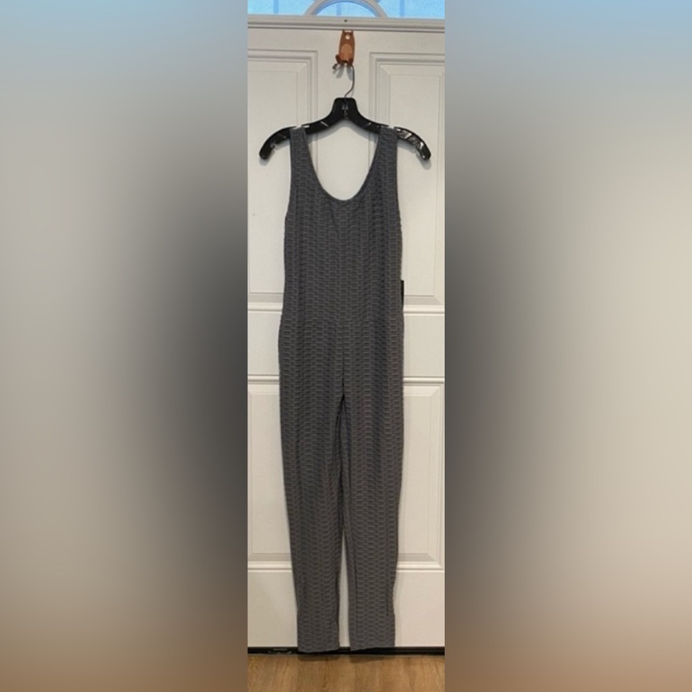 Ara Sports Grey Jumpsuit with Bouncy Texture